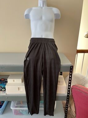 Under Armour Men's Black Athletic Joggers with Logo